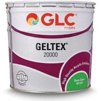 بستلة GLC جلتكس 20000 بلاستيك أكريليك نصف لامع  9 لتر 