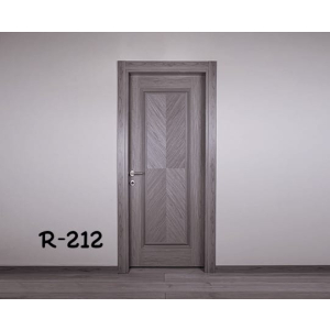 باب غرفه تركي 90سم D212 رمادي Interior room door 90 cm Turki D212 Grey