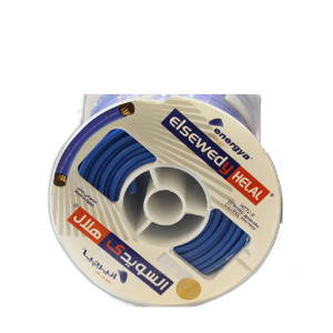 Energya Elsewedy Helal A roll of braided copper wire 3 mm blue