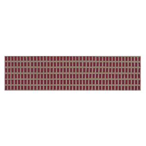 Gemma Wall ceramic Crimson mosaic red 30*120 cm - Grade A