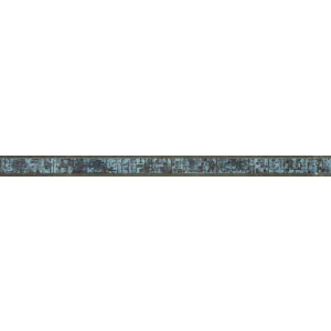Gemma wall decor Ceramic Aqua Turquoise Platinum 7.5*120cm- Grade A