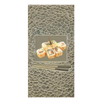 Gemma wall decor ceramic Coral Metallic kitchen 12.5*25cm - first choice