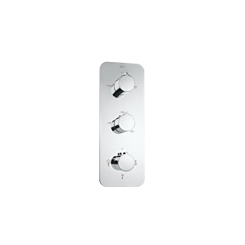 Roca burial mixer 5 outlet Thermostat 2978 PUZZLE nickel