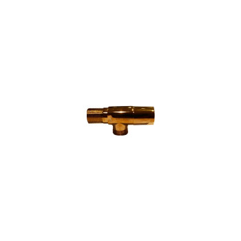 Chinese Rose gold corner valve, 1/2 inch round