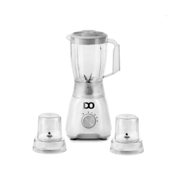 Blender 600W 1.5L With 2 Mills White Color BLGR600-WH-IDO