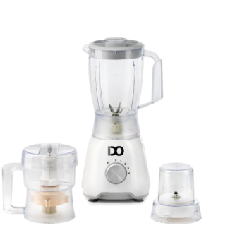 IDO Blender 600 Watt 1.5 Liter With Meat and Vegetable Grinder White Color BLCH600-WH-IDO