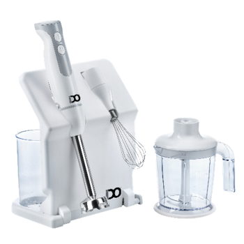 IDO Hand mixer with stand 800 watts two speeds white HBLG800-WH