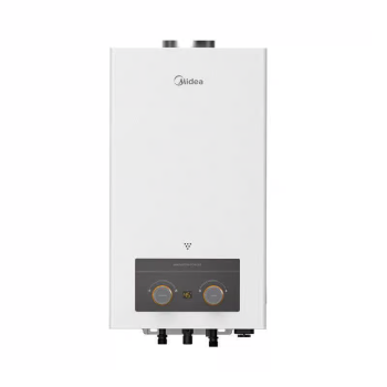Midea Gas Water Heater With Chimney 10 Liters White- 10DHSL