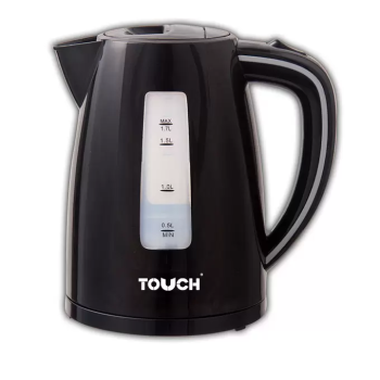 Touch Electric Kettle 1.7 Liters Black - 40306