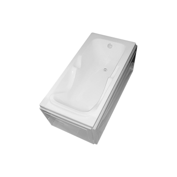 Ideal Standard Sofia bathtub with large and small sides, white, 70×160
