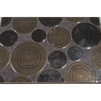 Gemma Wall décor ceramic Linea antracid platinum 30*44 cm - Grade A