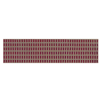 Gemma Wall ceramic Crimson mosaic red 30*120 cm - Grade A