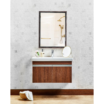 Wood Pro Furniture unit with basin 2 leaves 60 cm brown G-6030