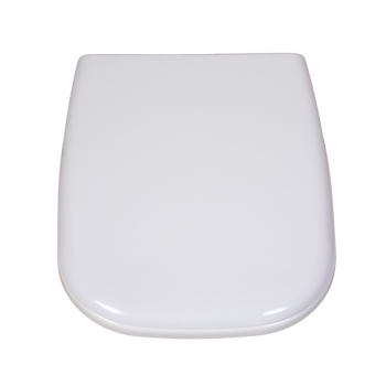 Duravit D-Code self-closing toilet seat cover white
