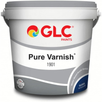 بستلة GLC ورنيش بيور 1901 مائي لامع شفاف 100 % - 9 لتر