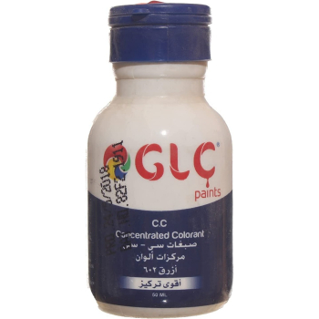 عبوة GLC سي سي 602 - ملونات يونيفرسال زيتي و مائي ( تركيز عالى ) 50 ملم ازرق